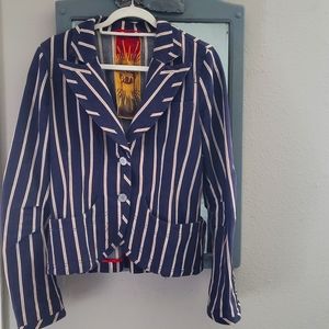 L.A.M.B Denim Blazer like new
